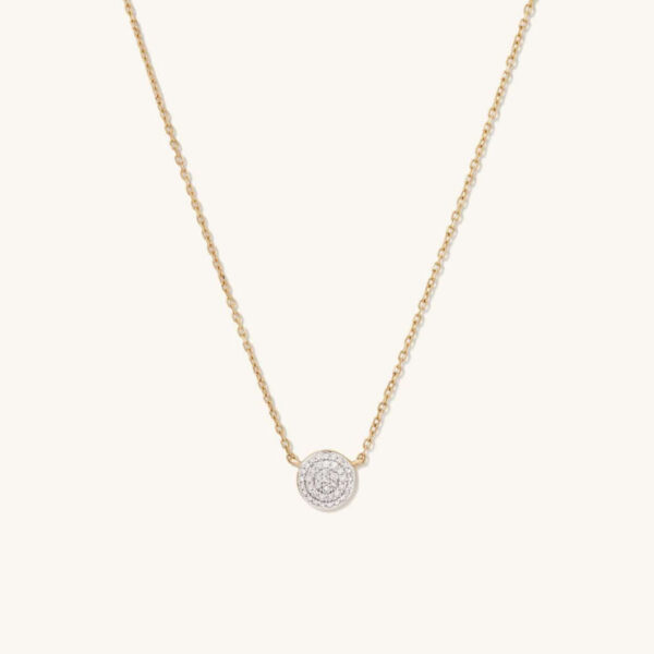 Diamond Round Necklace